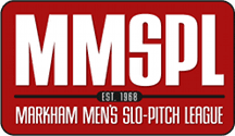 Markham Men's Slo-Pitch League logo